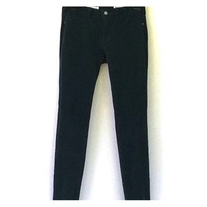 Teal green corduroy jeans